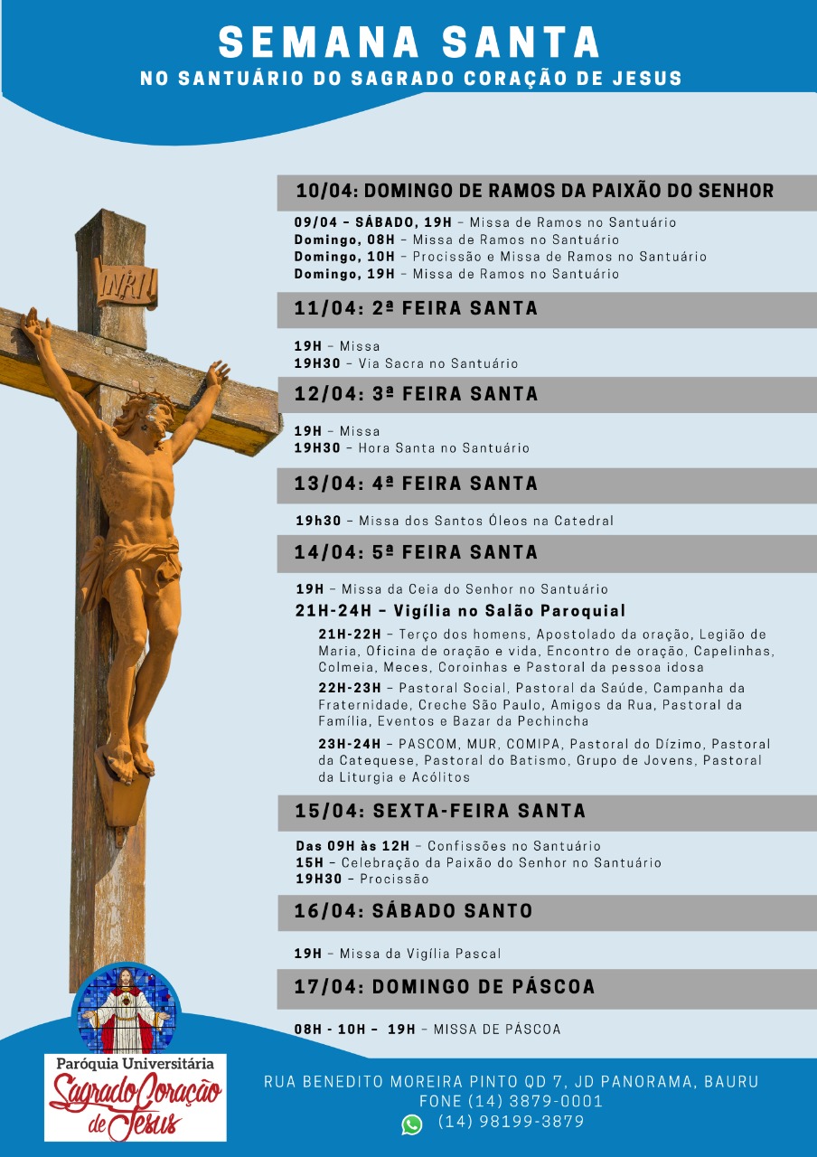 Semana Santa 2022 - Creche São Paulo