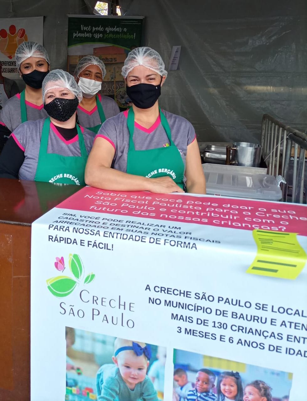 Registros da Participação da Creche São Paulo na Festa do Sanduíche Bauru